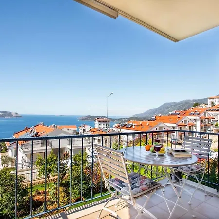 Furnished Cozy Flat With Wide Sea View In * Kas